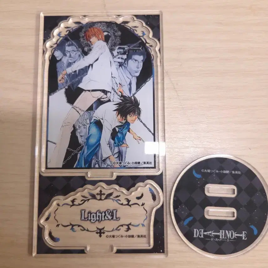[BUNJANG] Death Note Light &amp; L Acrylic Stand / 데스노트 라이토&amp;L 아크릴 스탠드