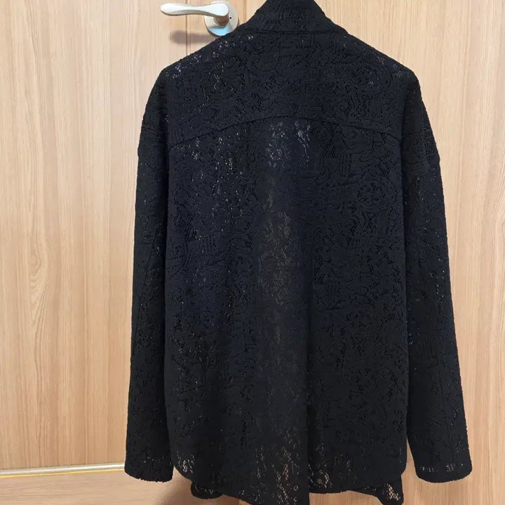 [BUNJANG] ORR Lace Pajama Shirt &amp; Shorts Set - Black (Size M) / (무배)ORR 레이스 파자마셔츠&amp; 숏팬츠 셋업 M