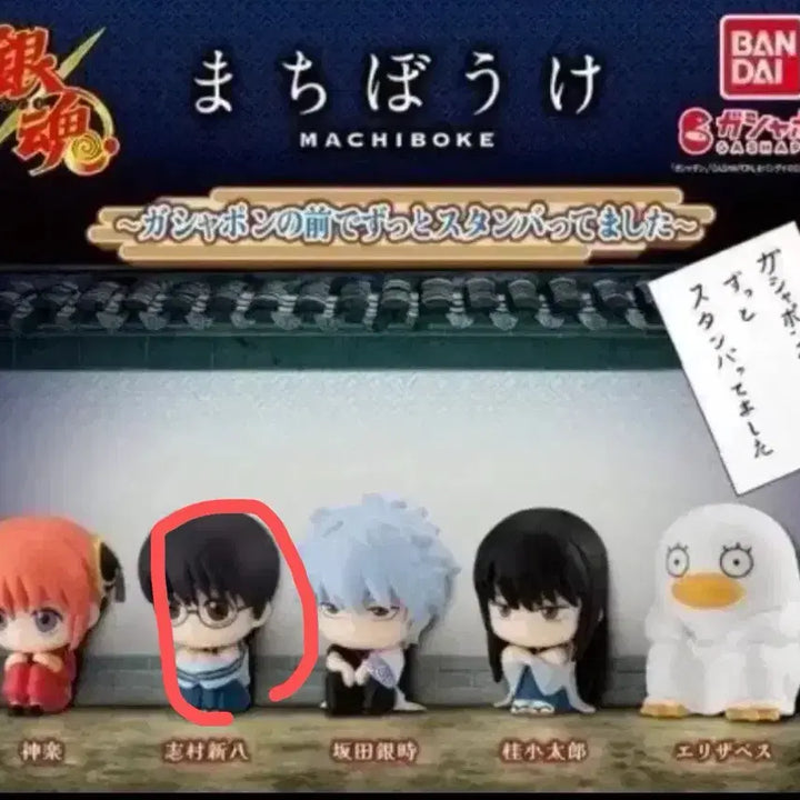 [BUNJANG] Gintama Machiboke Series 1 Shinpachi Figure (Sealed) / 미개봉) 은혼 마치보케 언제오려나 1탄 판매