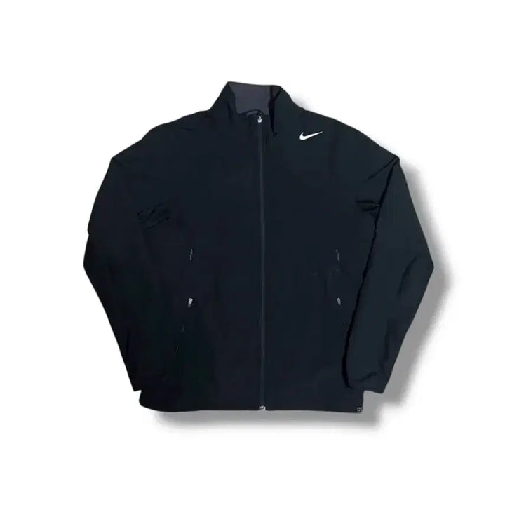 [BUNJANG] Nike Aero Swoosh Windbreaker Zip-Up Jacket - Black (M) / 나이키 에어로 스우시 바람막이 집업 m