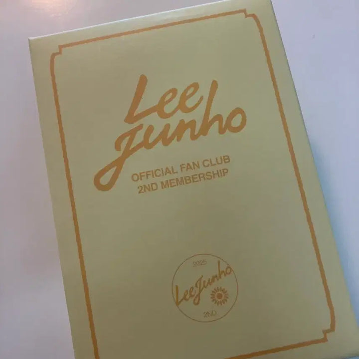 [BUNJANG] Lee Junho Fanclub 2nd Generation Membership Sealed / 이준호 팬클럽 2기 membership 미개봉