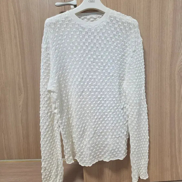 [BUNJANG] ORR Lace Round Pullover White M / ORR  오르  레이스 라운드 풀오버  화이트  M