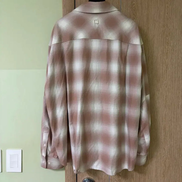 [BUNJANG] Wooyoungmi 25FW Beige Gradient Check Shirt / 우영미 25fw 베이지 그라데이션 체크 셔츠 판매