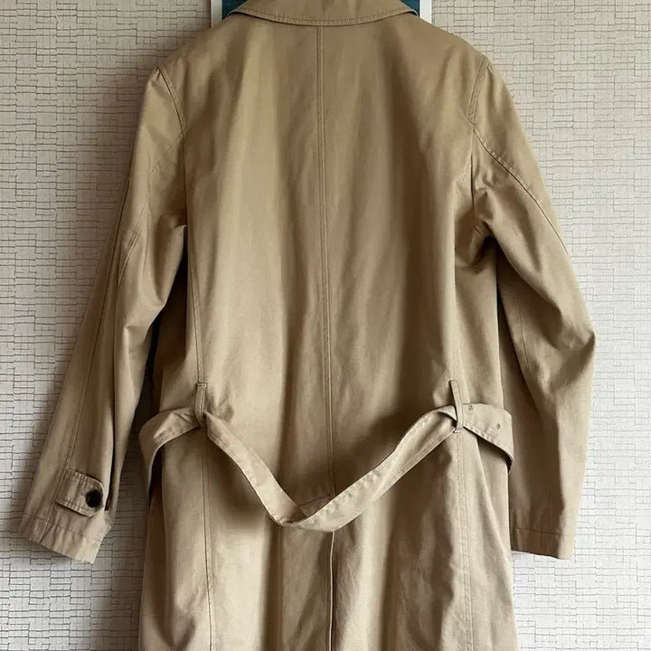 [BUNJANG] Lacoste Colorblock Trench Mac Coat / 라코스테 정품 배색 트렌치 맥코트