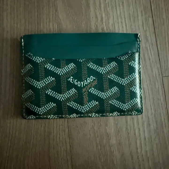 [BUNJANG] Goyard Card Holder Green / 고야드 카드지갑 그린