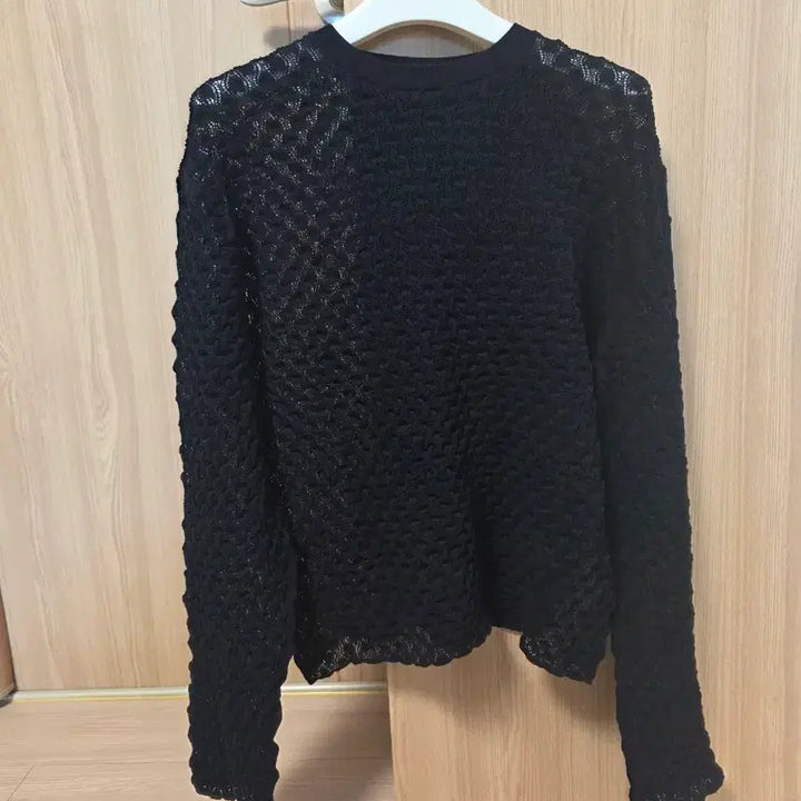 [BUNJANG] ORR Lace Round Pullover Black M / (무배)ORR  오르  레이스 라운드 풀오버 블랙  M