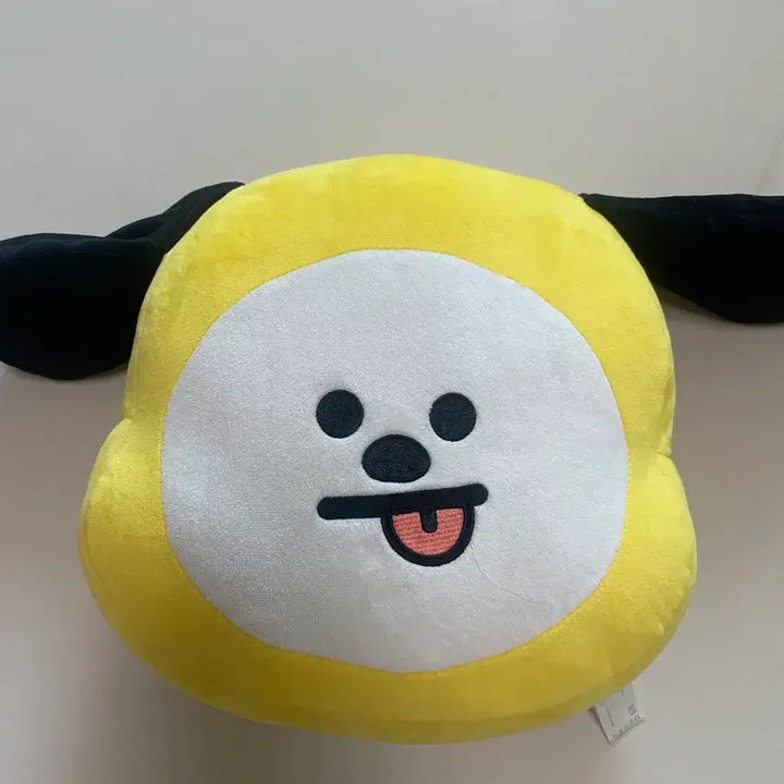 [BUNJANG] BT21 Chimmy Face Cushion with Dust Bag / bt21 치미 얼굴 쿠션, 더스트백