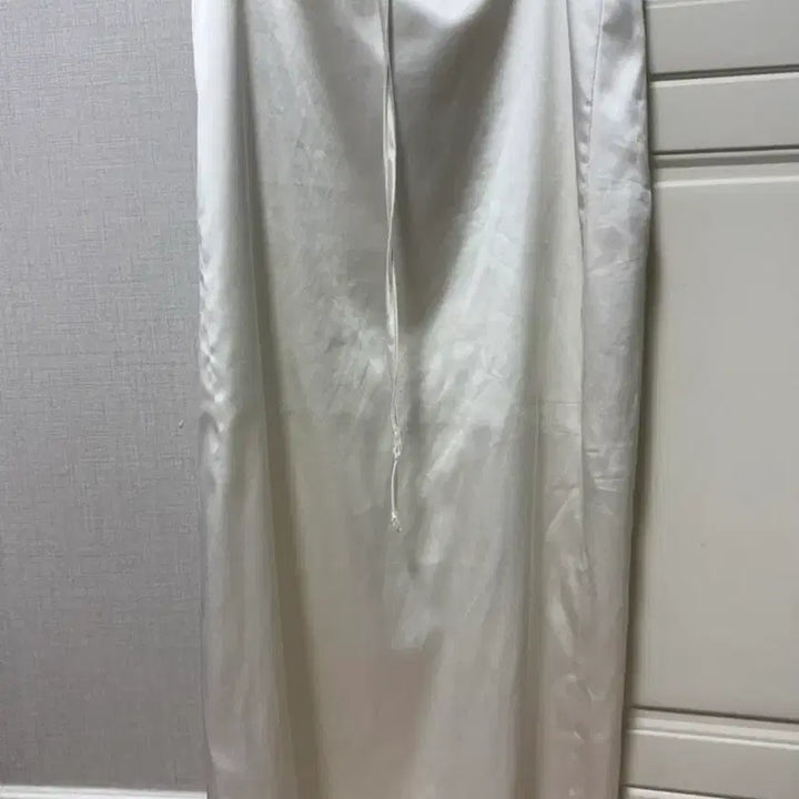 [BUNJANG] Satin Silk Style Midi Skirt (Unworn) / 세틴 실크style 스커트 (미착용)