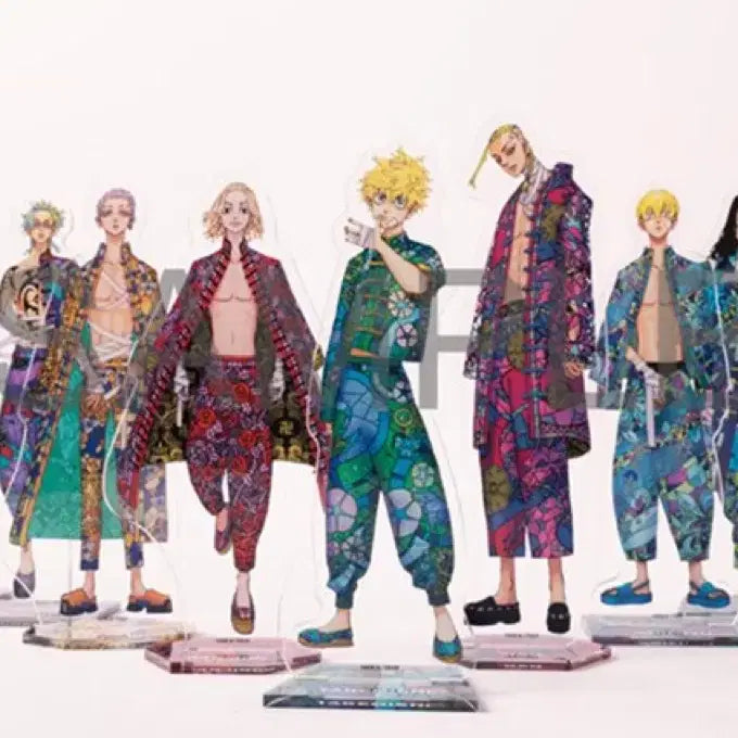 [BUNJANG] Tokyo Revengers Original Art Exhibition Acrylic Stand Ran Haitani &amp; Sanzu Haruchiyo / 도리벤 원화전 전시회 아크릴 스탠드 하이타니 란 산즈
