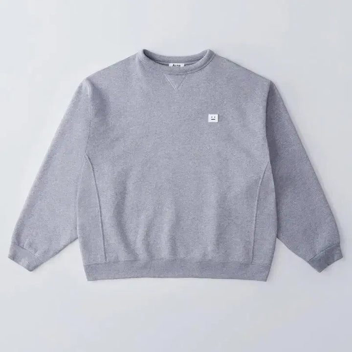 [BUNJANG] Acne Studios Fint Face Grey T-shirt / [구매] 아크네 스튜디오 핀트 페이스 그레이