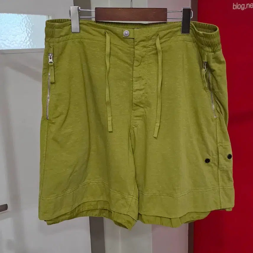 [BUNJANG] Stone Island Shadow Project 23SS Shorts Olive Khaki / 23Ss 스톤아일랜드 쉐도우 프로젝트 반바지