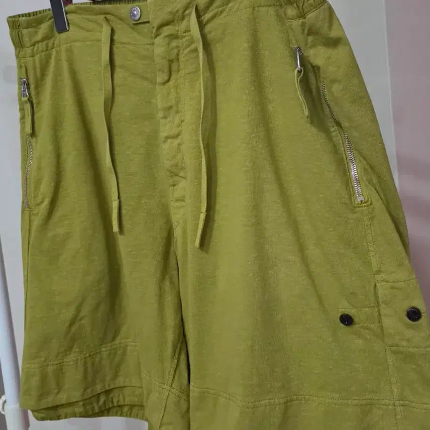 [BUNJANG] Stone Island Shadow Project 23SS Shorts Olive Khaki / 23Ss 스톤아일랜드 쉐도우 프로젝트 반바지