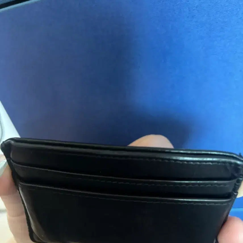 [BUNJANG] Saint Laurent Black Card Holder / 생로랑 블랙 카드지갑