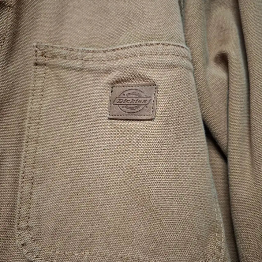[BUNJANG] Dickies Brown Corduroy Collar Work Jacket / 디키즈 브라운 코듀로이 칼라 워크 자켓