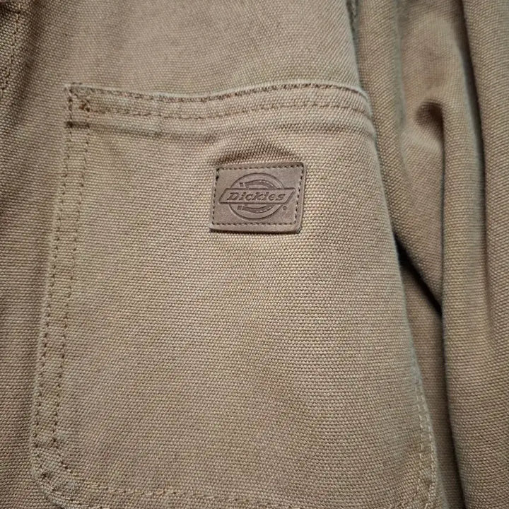 [BUNJANG] Dickies Brown Corduroy Collar Work Jacket / 디키즈 브라운 코듀로이 칼라 워크 자켓