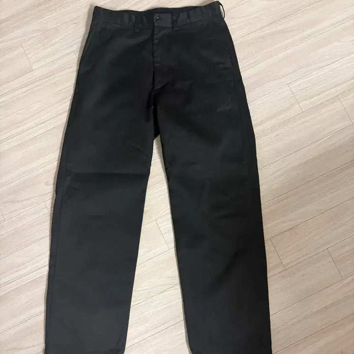 [BUNJANG] Nanamica Wide Straight Chino Pants Black Size 30 / 나나미카 와이드 스트레이트 치노팬츠 블랙 30사이즈(s25sc079)
