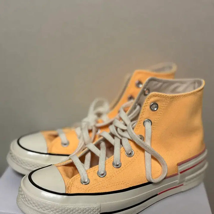 [BUNJANG] Converse Chuck 70 Color Block Citron Pulse Sneakers / 컨버스 척 70 컬러 블록 시트론펄스 570787C