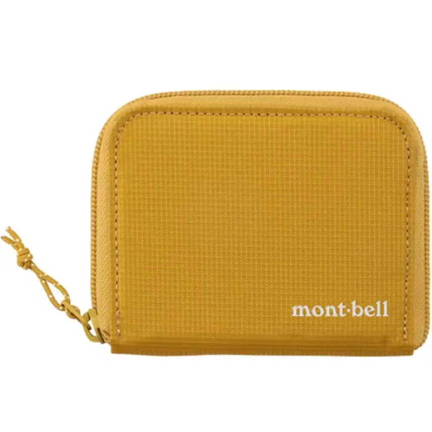 [BUNJANG] Montbell Zipper Wallet Yellow / 몽벨 지퍼 월렛 옐로우