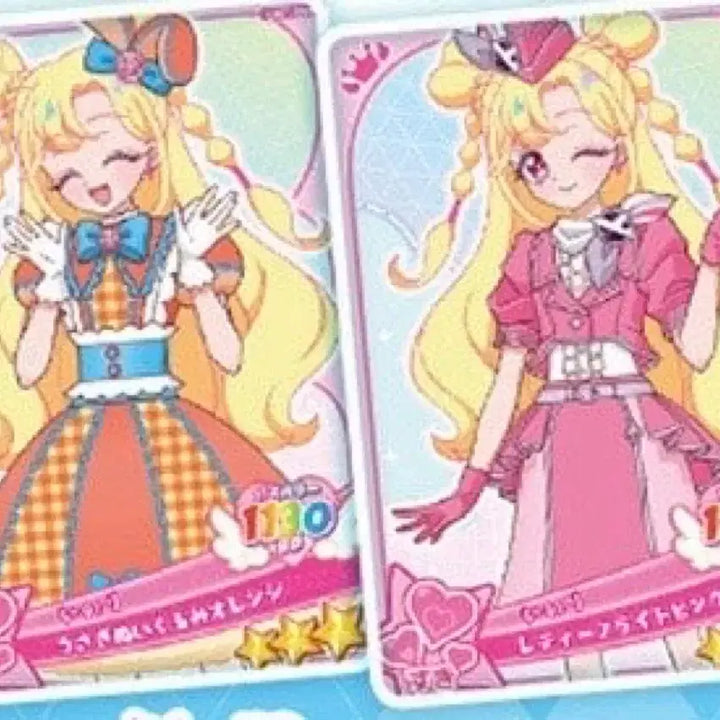 [BUNJANG] Onegai Friends Inori 3/4 Star Goods Cards / 오네프리 오네가이 아이프리 일판 이노리 밀피 3 4성 굿즈 카드
