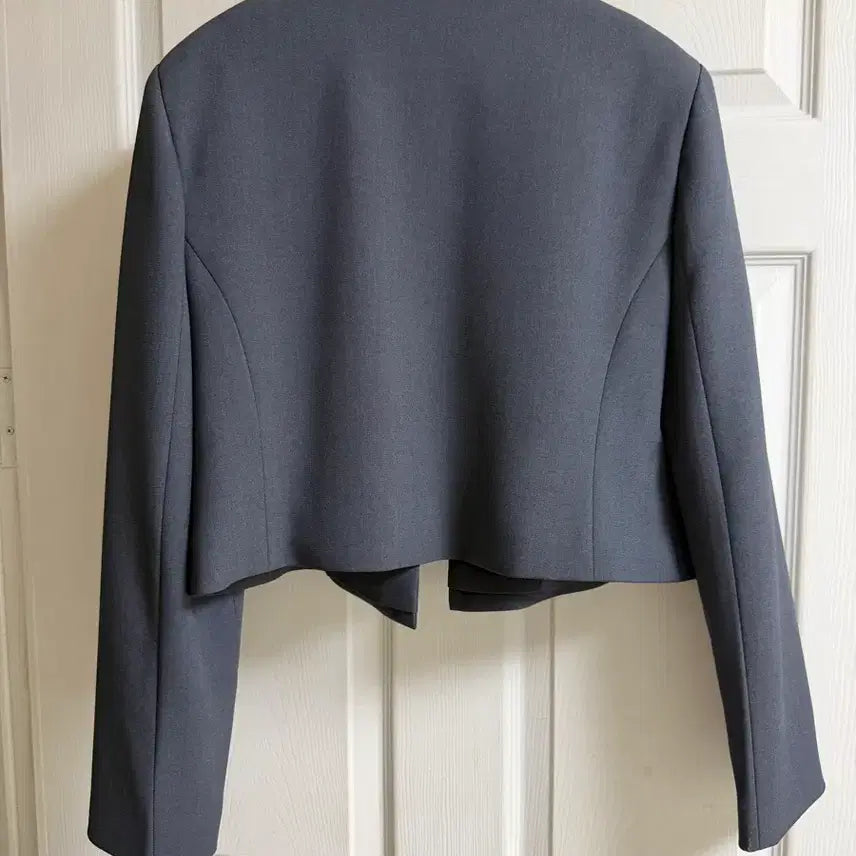 [BUNJANG] CoCo Martini Cropped Jacket Navy / 코코마티니 크롭 자켓 네이비