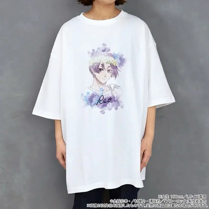 [BUNJANG] Blue Lock Mikage Reo Space A la Mode T-Shirt (Size L) / 블루록 미카게 레오 Space A la mode 반팔티 L