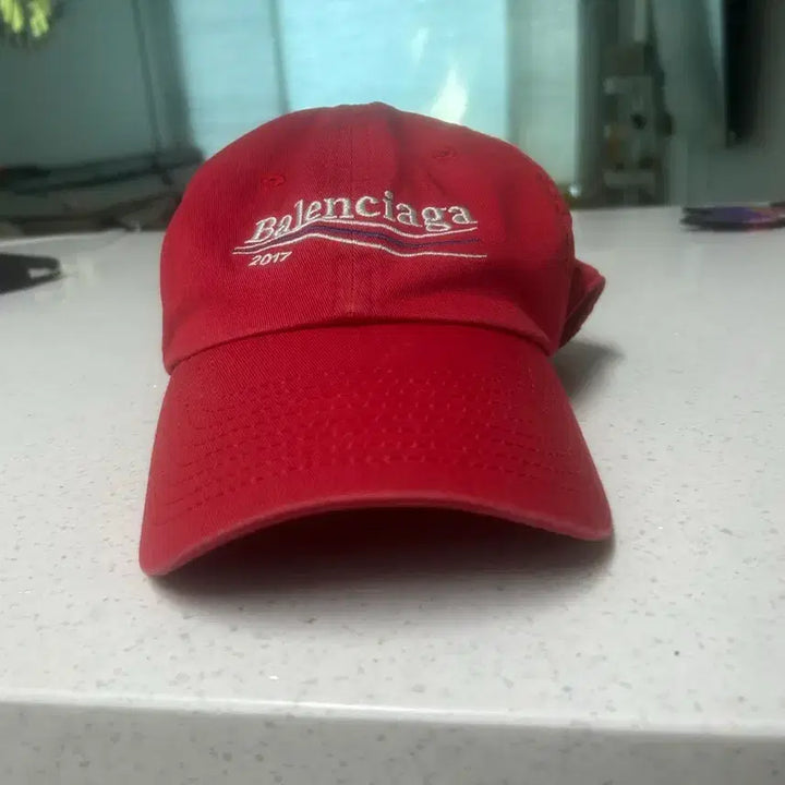[BUNJANG] Balenciaga Red Ball Cap / 볼캡
