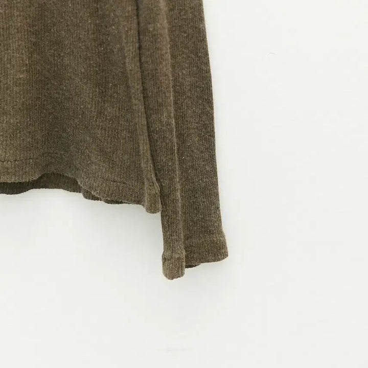 [BUNJANG] Plantation Issey Miyake High Neck Ribbed Sweater / 플랜테이션 이세이미야케 하이넥 골지 스웨터