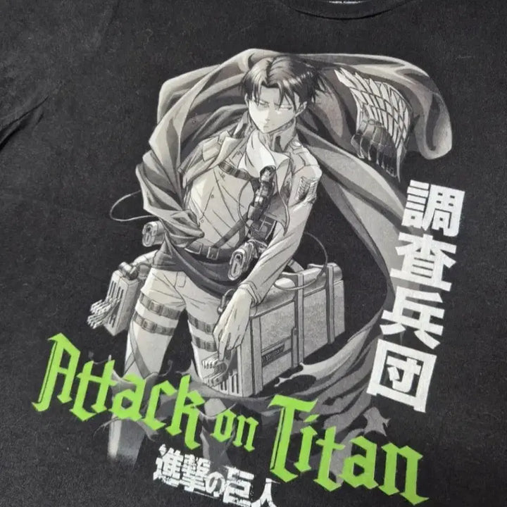 [BUNJANG] Attack on Titan Official T-Shirt / [L]진격의거인 오피셜 티셔츠 -219