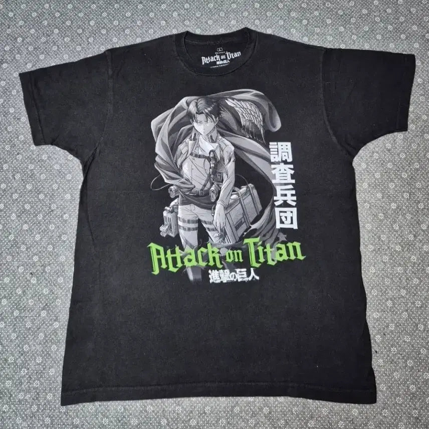 [BUNJANG] Attack on Titan Official T-Shirt / [L]진격의거인 오피셜 티셔츠 -219