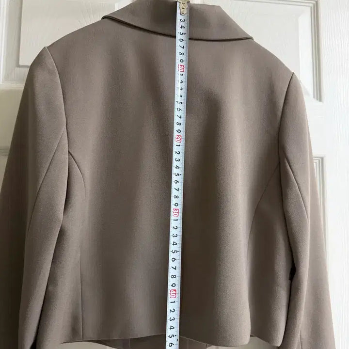 [BUNJANG] O.F.B Cropped Jacket Brown One Size / O.F.B 크롭 자켓 갈색 프리사이즈