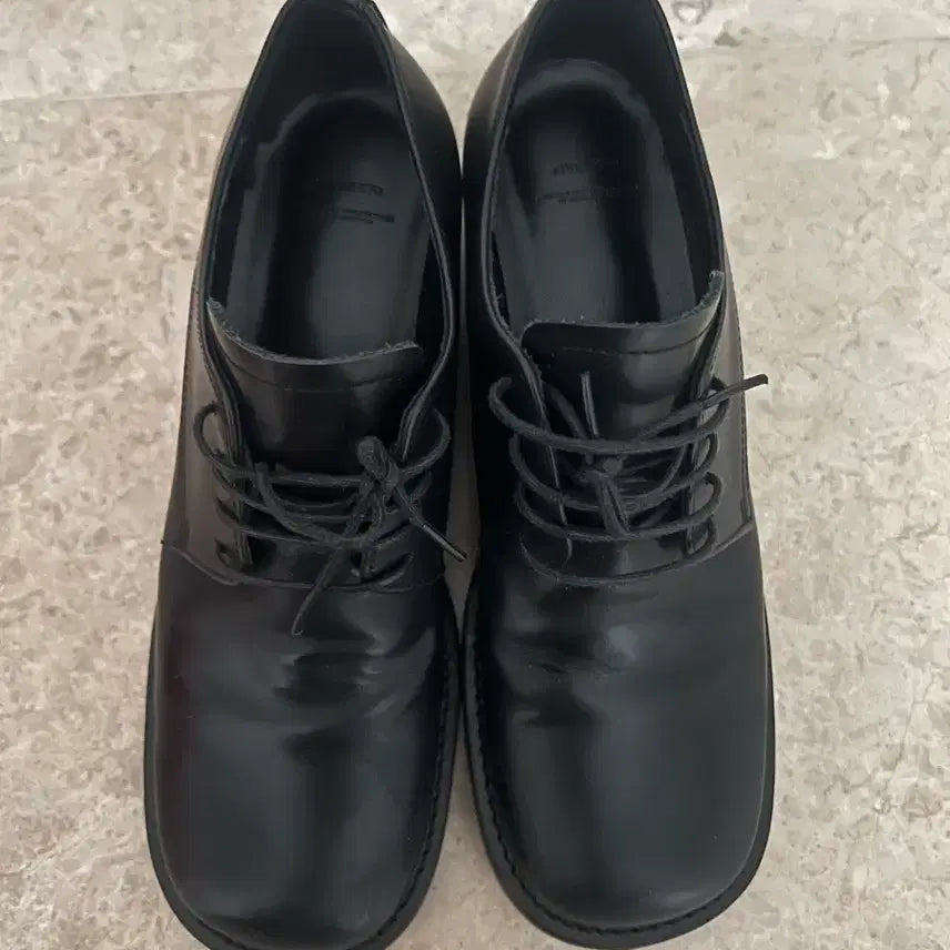 [BUNJANG] Amomento Derby Shoes Black 240 / 아모멘토 더비슈즈 240