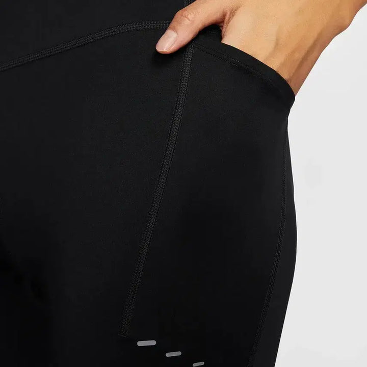 [BUNJANG] Nike Swift High-Waisted 7/8 Pocket Running Leggings - Black / 새것)나이키 스위프트 하이웨이스트 7/8 포켓 러닝 레깅스 W - 블랙