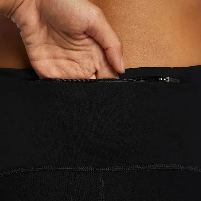 [BUNJANG] Nike Swift High-Waisted 7/8 Pocket Running Leggings - Black / 새것)나이키 스위프트 하이웨이스트 7/8 포켓 러닝 레깅스 W - 블랙
