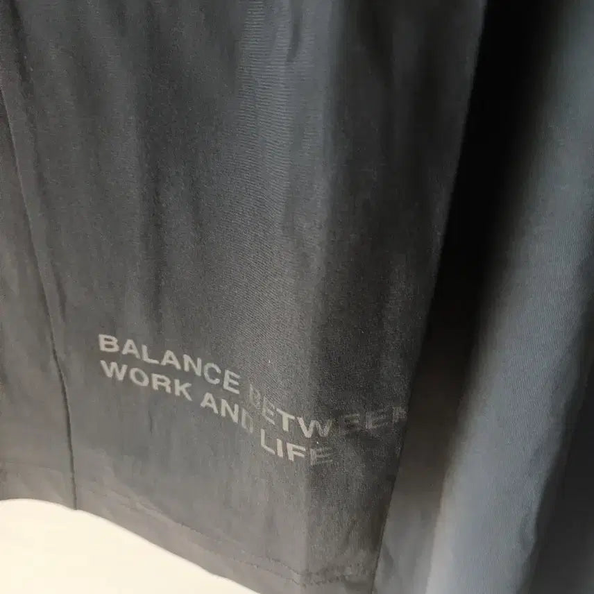 [BUNJANG] Life Work Black T-Shirt and Shorts Set (Size M) / 라이프워크 블랙 반팔 티셔츠 반바지 세트 M 새상품