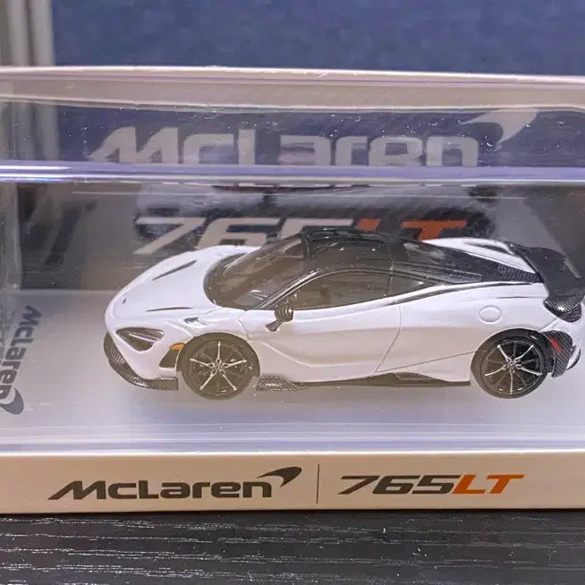 [BUNJANG] CM Model McLaren 765LT White Carbon 1:64 Scale / CM모델 맥라렌 765LT 화이트 카본 1:64 CM model