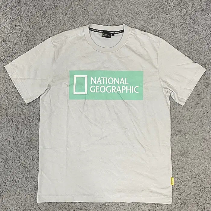 [BUNJANG] National Geographic Round Neck Short Sleeve T-Shirt L / 내셔널지오그래픽 반팔 라운드넥 티셔츠 100