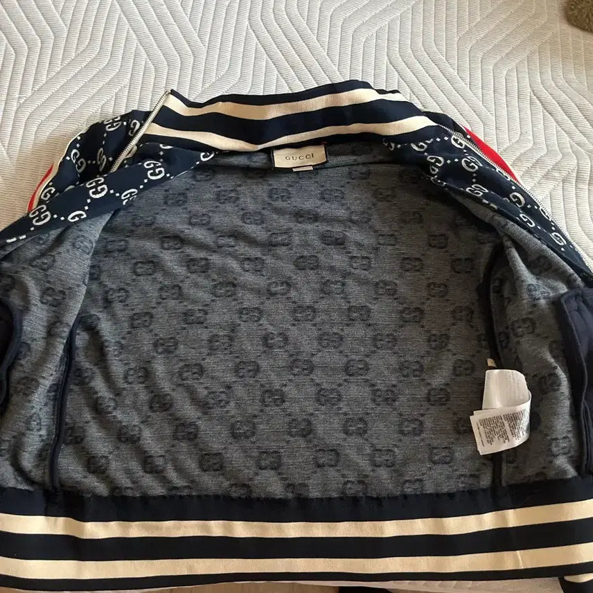 [BUNJANG] Gucci Jacquard Training Zip-Up Jacket - Size S / 급처 정품 구찌 자카드 트레이닝 집업 자켓 s