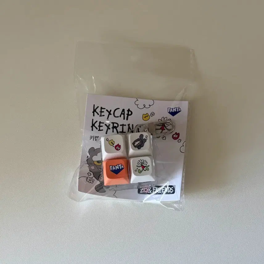 [BUNJANG] Joan Friends Fanta Keycap Keyring / 조앤프렌즈 환타 키캡 키링