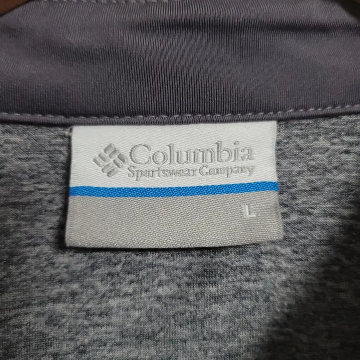 [BUNJANG] Columbia Functional Short-Sleeve Polo Shirt (L) / (L) COLUMBIA 컬럼비아 그레이 기능성 반팔 카라 티셔츠 등산복