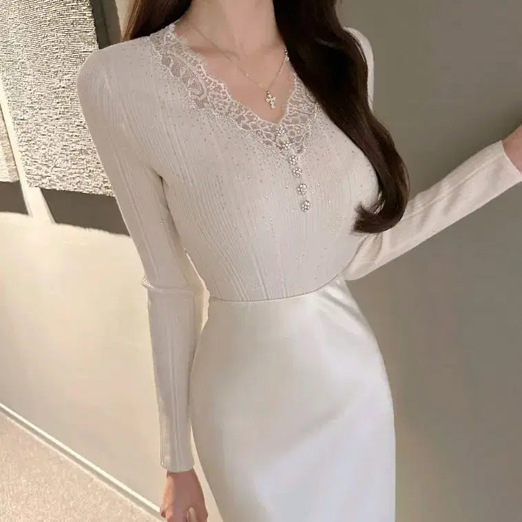 [BUNJANG] Rachael Rhinestone Top / 수입의류 큐빅티 라첼(14.2)
