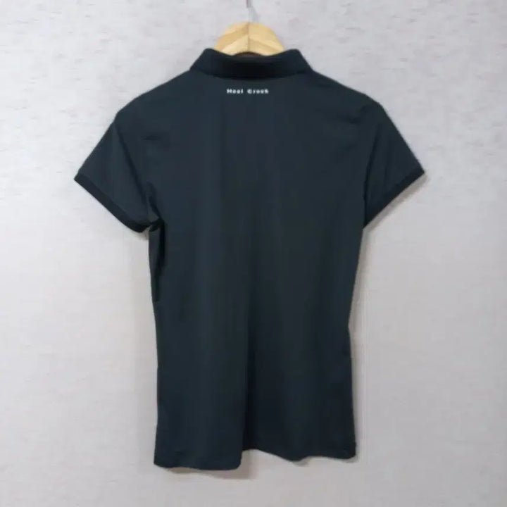 [BUNJANG] Heal Creek Black Short Sleeve Polo Shirt Women&