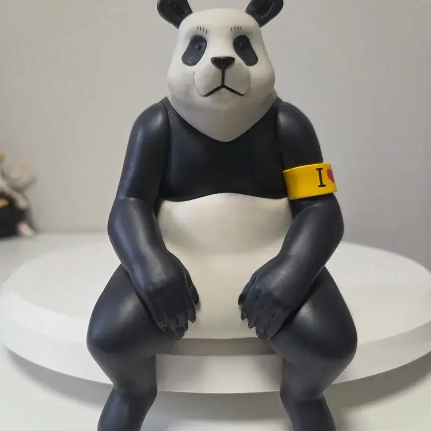 [BUNJANG] Sitting Panda Figurine Ornament / 앉아있는 팬더 피규어 장식품(노박스)