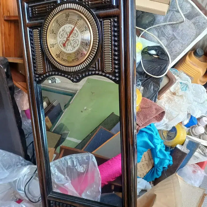 [BUNJANG] 84cm Vintage Thermometer Mirror / 37.  84 센치 옛날온도계거울 가격조정