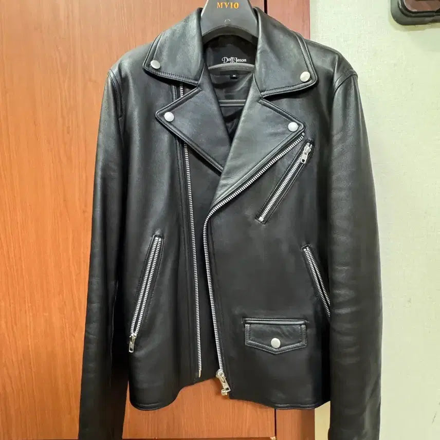 [BUNJANG] Dope Jassun Lambskin Rider Leather Jacket / 도프제이슨 램스킨 라이더 가죽자켓