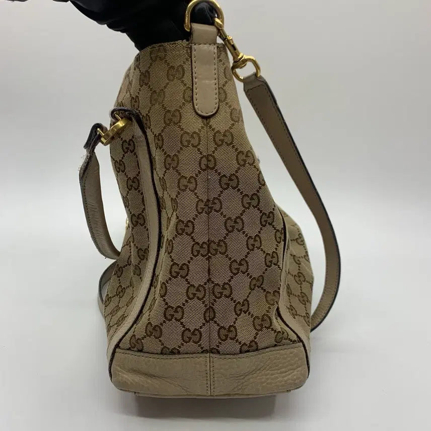 [BUNJANG] Gucci GG Canvas Miss 2-Way Tote Bag 323675 / 267001615 구찌 GG 캔버스 미스 2way 토트백 323675