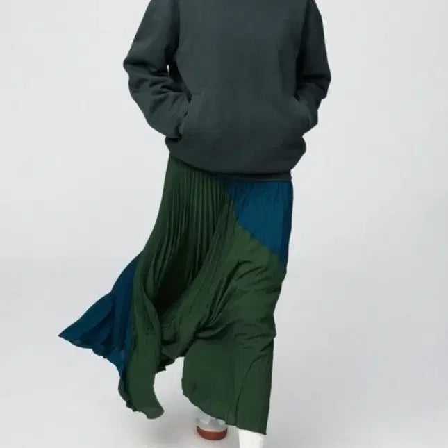 [BUNJANG] Uniqlo C Oversized Hoodie Dark Green M / 유니클로C 오버핏 후드티 남녀공용