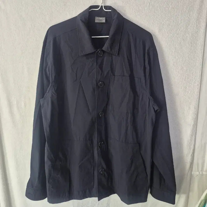 [BUNJANG] Eddie Bauer Navy Cotton Shirt Jacket XL / XL 에디바우어 네이비 코튼 셔츠 자켓