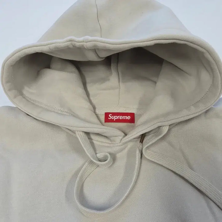 [BUNJANG] Supreme Box Logo Hoodie Ivory / 슈프림 박스 로고 후드티 아이보리