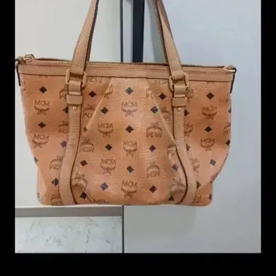 [BUNJANG] MCM Logo Pattern Tote Bag / MCM 로고 패턴 토트백 성주택