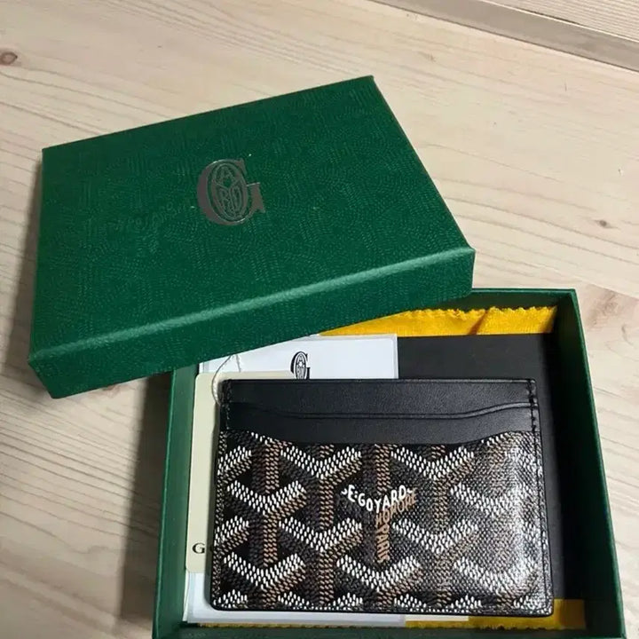 [BUNJANG] Goyard Saint Sulpice Card Holder Black / 고야드 생쉴피스 카드지갑